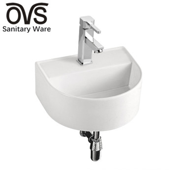 common use ceramic wash basin wall hung sink